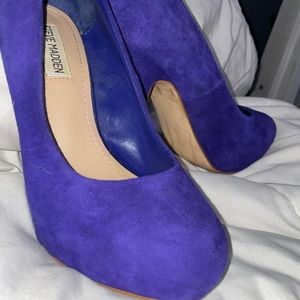 Steve Madden Purple Heels